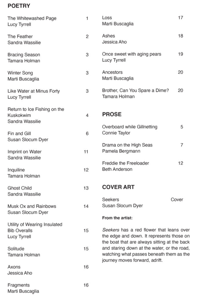 Wnter 2022/2023 table of contents